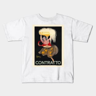 Contratto France Vintage Poster 1922 Kids T-Shirt